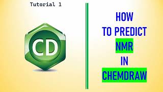 How to Predict NMR in ChemDraw [upl. by Inahet]