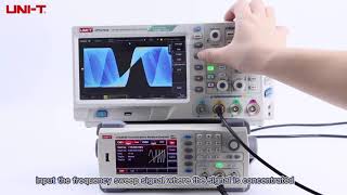 UNIT UPO2104E Digital Phosphor Oscilloscope [upl. by Oretos]