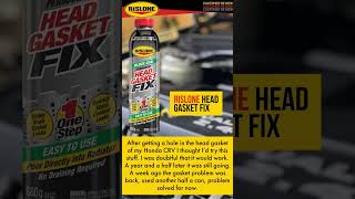 Customer Review  RISLONE Block Seal Permanent Head Gasket Fix [upl. by Gurney559]