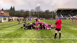 Ebbw Vale v Merthyr  231223 1 of 2  He’s down on his KNEES Welsh Premiership rugby [upl. by Lezirg]