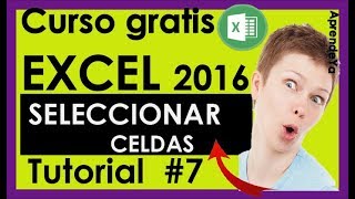 ✅ SELECCIONAR CELDAS EN EXCEL 7 año 2019 SELECCIONAR CELDAS INTERCALADAS [upl. by Oinotnas814]