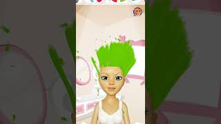 Hair cutting part 67 hairstyle funny comedy hair haircut amairagurjar trending haircomedy [upl. by Jardena762]