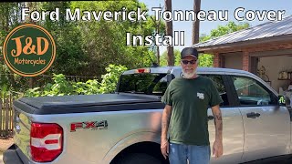 Ford Maverick Tonneau Cover Install [upl. by Sachsse]