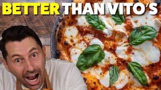 Neapolitan Pizza Dough  Improving Vitos Recipe [upl. by Ellives]