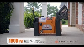 Yard Force YF1600A1 AllIn1 Electric Pressure Washer [upl. by Oribelle]