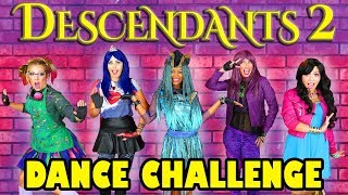 Descendants 2 Dance Challenge Umas DanceOff Totally TV [upl. by Akcired]