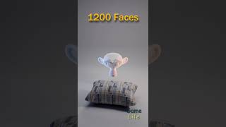 Pillow 3D Cloth Simulation 11k Faces blender3d clothsimulation trend [upl. by Adnoek]