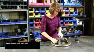 ACS Valves ACST4 Glandless Shaft Seal Removal Sequence [upl. by Magnien865]