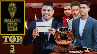 Top 3 Ballon dor 2024 Ronaldo Mbappé amp Bellingham ► Goals Assists Trophies amp Others Update ● HD [upl. by Alyt]