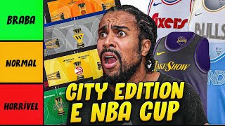 JULGANDO AS CAMISAS CITY EDITTION E AS QUADRAS DA NBA CUP  TIER LIST [upl. by Fritzie446]