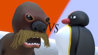 Pingu Vs The Giant Walrus The Battle For Family [upl. by Sparkie]