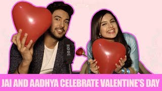 Internet Wala Love Jai and Aadhya celebrate Valentines Day [upl. by Collbaith781]