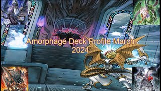 Amorphage Deck Profile March 2024 Timestamps in Description [upl. by Hardi]