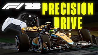 Controller Player Tests Precision Drive  F1 23 [upl. by Shannen]