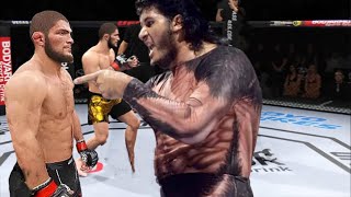 UFC Savage arrogantly said to smash Khabib Nurmagomedovs head [upl. by Pudendas]