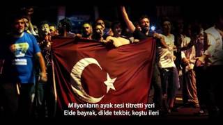 Turkish democracy song 1 military coup15 july 2016 [upl. by Euqram242]