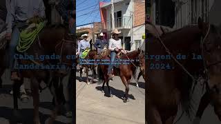 Cabalgata en honor a la Virgen de la Candelaria Fiestas Acatic 2024🎉🎊🥳 [upl. by Oijres]