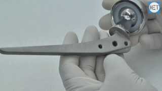 Bipolar Hip Prosthesis Fenestrated Stem Sterile SS Item Code 175437 to 175455 [upl. by Ettebab]