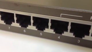 TPLINK TLSF1008P 8 Port 10100M Desktop PoE Switch [upl. by Dahij]