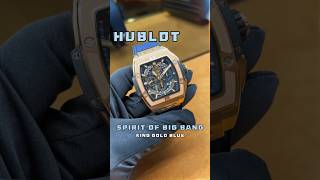 Hublot spirit of big bang king gold blue 42mm [upl. by Anwad]