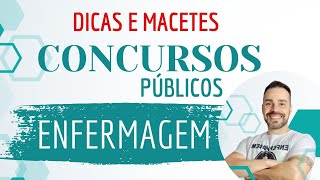 CONCURSO PÚBLICO NA ENFERMAGEM DICAS E MACETES PARA SUA APROVAÇÃO [upl. by Dlarrej]