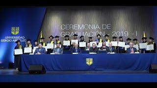 El sueño de 928 estudiantes se cumplió La Sergio graduó una nueva promoción de profesionales 2019I [upl. by Acemat]