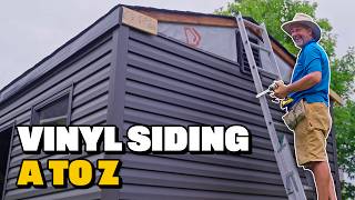 Vinyl Siding Basics  Starting Corners J Channel amp Soffits [upl. by Amles]