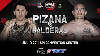 MMA Texas  Pelea Completa Jose Pizana vs Juan Balderas  072724 [upl. by Catima660]