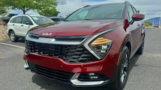 2024 Kia Sportage Hybrid  Sx Prestige  Dawning Red  AWD  Walkaround [upl. by Herta384]