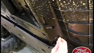 Trail Armors Skid Plate Installation for the Yamaha Rhino [upl. by Reviere]