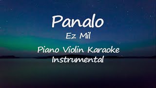 Panalo Ez Mil Karaoke Piano Violin Beat Instrumental For song cover [upl. by Manouch877]