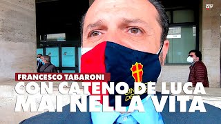 Francesco Tabaroni quotCon Cateno De Luca mai nella vitaquot [upl. by Fitton]