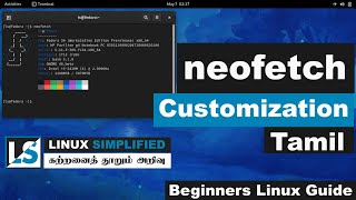 Neofetch Configuration  How to customize Neofetch to display a logo  Tamil [upl. by Ennairb]