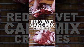 Red Velvet Cake Mix Cookies [upl. by Thormora682]