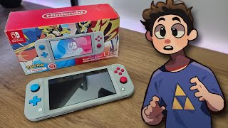 Consegui o Switch Lite mais RARO [upl. by Sheeran]