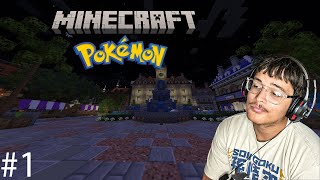 And The Journey Begins  Minecraft PokeFind Episode 1 [upl. by Ilrebmik855]