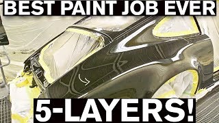 Most Insane Paint Job EVER StepbyStep Process on the AMMO Porsche 964 [upl. by Obadiah]