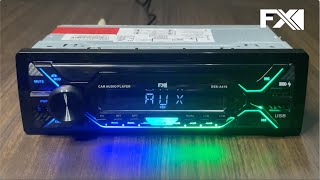 Illuminate Your Drive FXI Car Media Player DSXA410 with Running Mood Lights [upl. by Nalad]