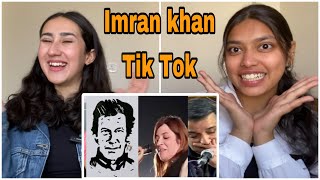 Indian Reaction on Imran Khan Tik Tok Videos [upl. by Arbrab]