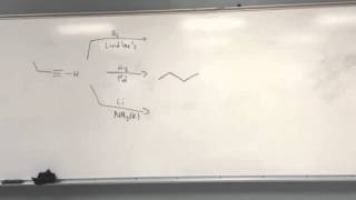 Reduction of a Terminal Alkyne [upl. by Atinrahs62]