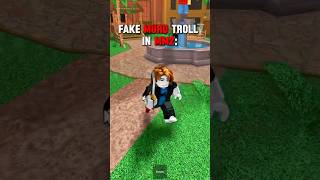 MM2 FAKE MURDERER TROLL😈😂• roblox mm2 mm2roblox mm2edit robloxmemes memes funny shorts [upl. by Nuoras]