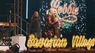 Watch Robbie Williams surprise performance at The Bavarian Village Winter Wonderland [upl. by Cummine386]