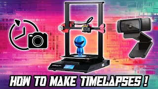 How To Make 3D Printing Time Lapse [upl. by Hyatt]