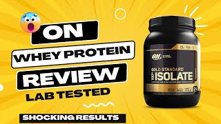 OPTIMUM NUTRITION ON GOLD STANDARD 100 whey protein isolate review with lab test reportin hindi [upl. by Adnavoj73]