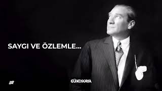 Cumhuriyetimizin kurucusu Ulu Önder Gazi Mustafa Kemal Atatürk’ü saygı ve özlemle anıyoruz [upl. by Merdith610]