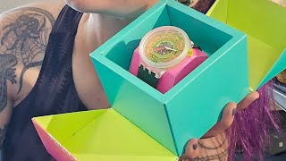 Swatch watch unboxing  Blinded By Neon [upl. by Blakely]