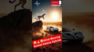 HybridShortse ✅ MindBlowing AnimalVehicle Hybrids shorts shortsvideo marvel [upl. by Cavanagh]