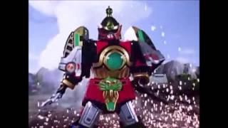 MMPR Thunder Megazord vs Goatan [upl. by Sanfred]