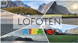 Mit AIDABELLA zu den LOFOTEN  Mega Aussichten und schlaflose Kabine 4K [upl. by Oneil]