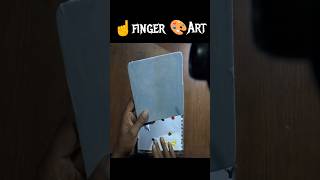 Create finger wonderlandpainting newyoutuber fingerpaintingideas shortvideo viralunique [upl. by Bray]